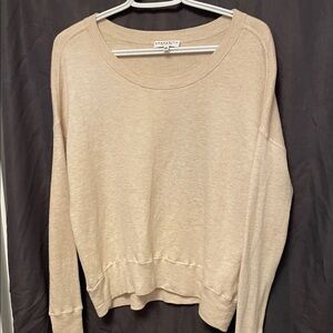 Community Beige Crew Neck Sweater Size Medium